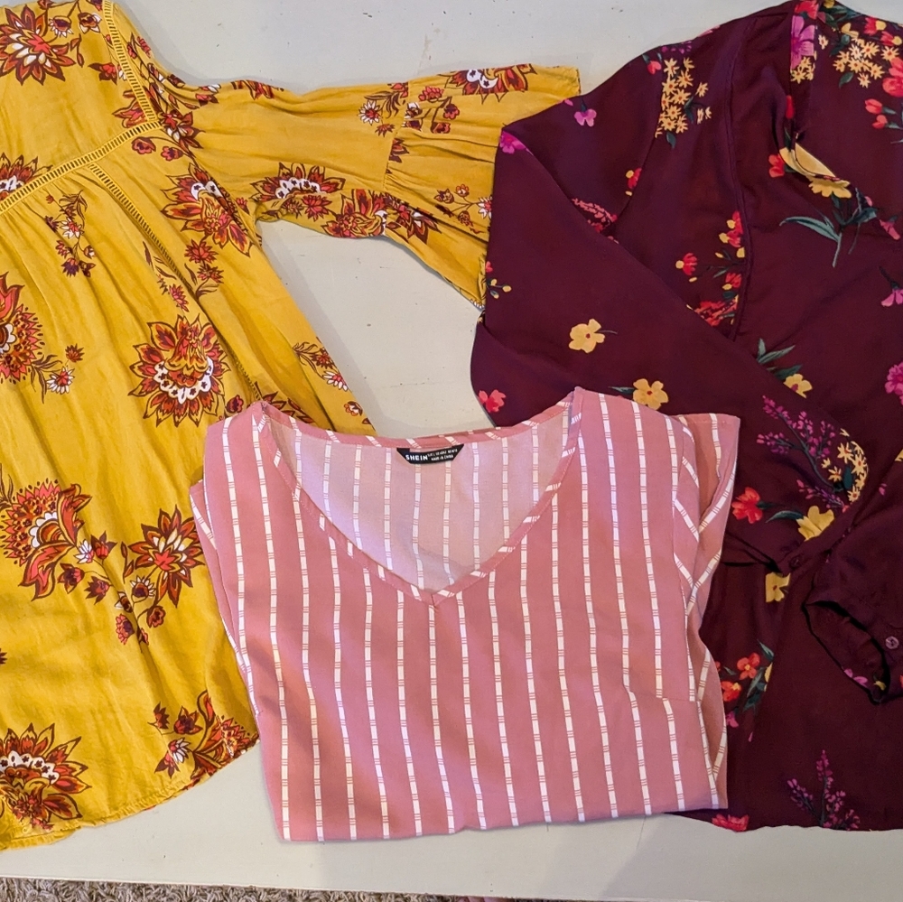 Lot of 3 size Large shirts